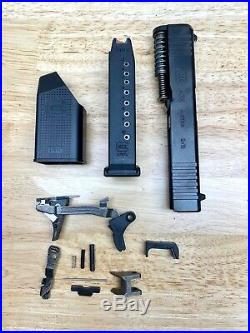 Glock 43X OEM Complete Slide, Lower Parts Kit, 1 Mag and Case NEW G43 SS80