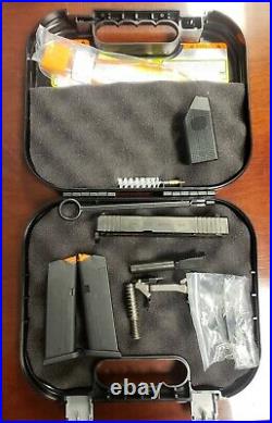 Glock 43X OEM Complete Slide/Upper & Frame Parts Kit withCase & 2 Magazines P80 43