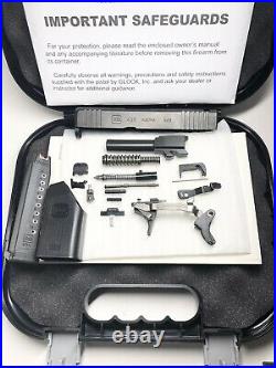 Glock 43x/48/43 NEW Complete OEM Slide/UpperLower Parts Build Kit-P80-PF9SS/SS80