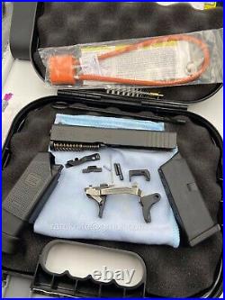 Glock G43 USA 9mm OEM Complete Slide + Case + Mags + Lower Parts Kit