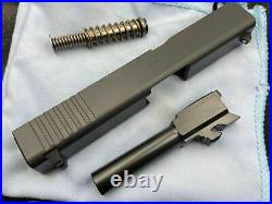 Glock G43 USA 9mm OEM Complete Slide + Case + Mags + Lower Parts Kit