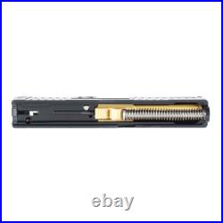 Gold PVD Optic Ready Complete Assembled Slide for Glock 19 Gen 1-3