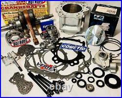 Grizzly 660 Big Bore Stroker Crank Complete 719cc Motor Engine Rebuild Parts Kit