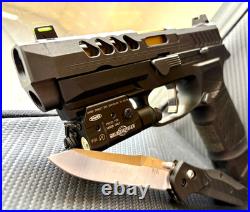 Gunsmith Special Sig P320 Slide with Compensator Complete Compact Upper RMR Cut