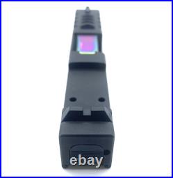 HTA Mock 2 Glock 43 & 43x Gen3 Black Slide with RMSC Optic Cut Chameleon Barrel