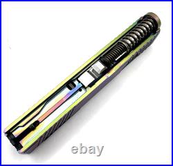 HTA PVD Chameleon Glock 43 43x Complete W3 RMSC Optic Cut Stainless Barrel