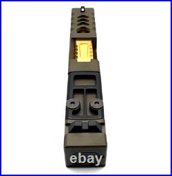 HTA Venom Glock 43 43X OD Green Slide RMSc Cut Gold Ported Barrel Complete Upper