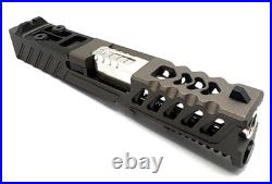 HTA Venom Glock 43/43X Tungsten Gen3 Slide RMSc Cut Ported Barrel Complete Upper