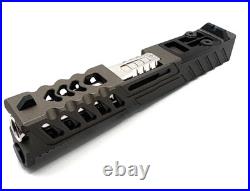 HTA Venom Glock 43/43X Tungsten Gen3 Slide RMSc Cut Ported Barrel Complete Upper