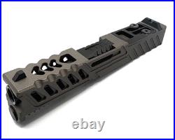 HTA Venom Glock 43/43X Tungsten Gen3 Slide RMSc Cut Ported Barrel Complete Upper