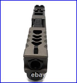 HTA Venom Glock 43/43X Tungsten Gen3 Slide RMSc Cut Ported Barrel Complete Upper