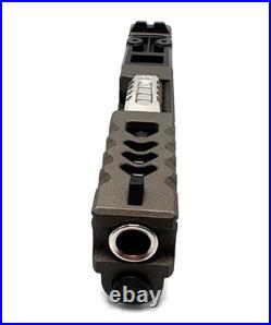 HTA Venom Glock 43/43X Tungsten Gen3 Slide RMSc Cut Ported Barrel Complete Upper