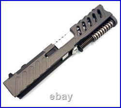 HTA Venom Glock 43/43X Tungsten Gen3 Slide RMSc Cut Ported Barrel Complete Upper