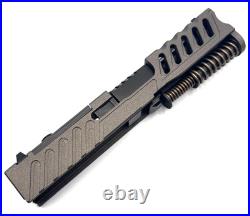 HTA Venom Glock 43/43X Tungsten Gen3 Slide RMSc Cut Ported Barrel Complete Upper