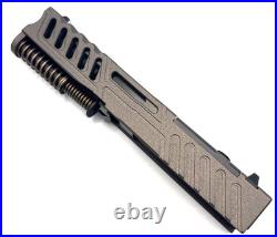 HTA Venom Glock 43/43X Tungsten Gen3 Slide RMSc Cut Ported Barrel Complete Upper