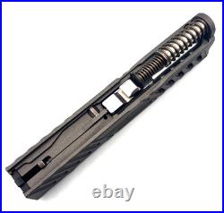 HTA Venom Glock 43/43X Tungsten Gen3 Slide RMSc Cut Ported Barrel Complete Upper
