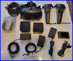 HTC Vive VR Headset Complete Set Full Kit System Virtual Reality All Parts