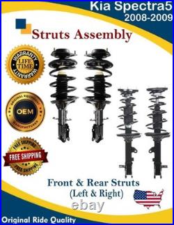 High Quality OE Front & Rear Strut 2008-2009 for Kia Spectra5 Lifetime Warranty