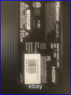 Hisense 75R6E3 Complete LED TV Repair Parts Kit