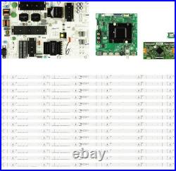 Hisense 75R6E3 Complete LED TV Repair Parts Kit (S/N G20216Q) withLED Strips