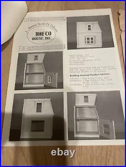 Hofco Colonial Farmhouse Front Open Dollhouse kit Maybe Complete Sold As Parts