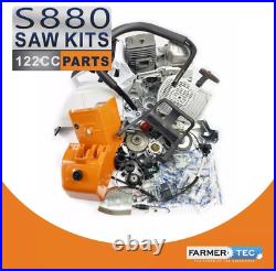 Holzfforma G888 Complete Parts Kit Orange 122cc, MS880, USA SELLER EAST COAST