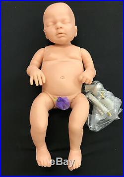 Indra Asleep Doll Kit Blank Sl Vinyl Parts To Make A Reborn Baby-not Completed