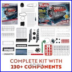 Inline 6 Engine Model Kit Build Your Own Working STEM Engine with 230 Parts