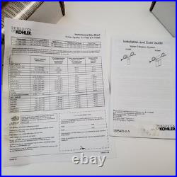 Kohler 77686-NA Water Filter System Complete Kit Parts or Repair READ