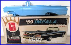 L@@k! Rare Original Vintage Amt Craftsman Kit 1959 Impala CV Complete-parts