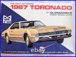 L@@k! Rare Original Vintage Mpc 1967 Toronado Kit Complete-parts Super Nice
