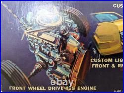 L@@k! Rare Original Vintage Mpc 1967 Toronado Kit Complete-parts Super Nice