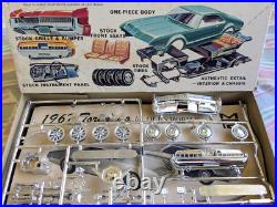 L@@k! Rare Original Vintage Mpc 1967 Toronado Kit Complete-parts Super Nice