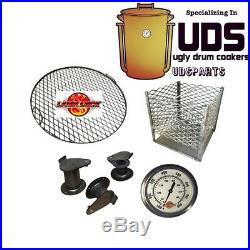 LavaLock UDS Parts Kit (complete) Build your own Ugly Drum Smoker 55 gal barrell