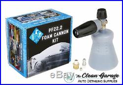 MTM Hydro Parts PF22.2 Premium Foam Cannon Complete Kit 1 Gun Hose QC's