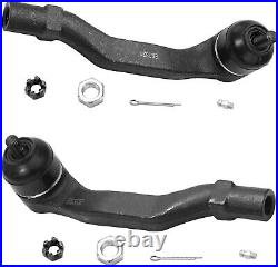 Manual Steering Rack and Pinion + Outer Tie Rod Ends for 1996-2000 Honda Civic
