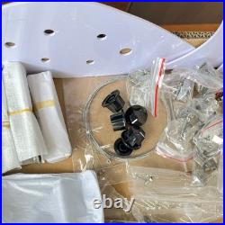 Natural DIY Electric Guitar Kit 325 Mahogany Body Complete Parts US Warehouse