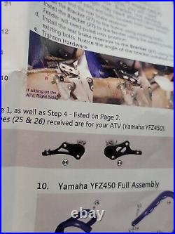(New) HOUSER PRO BOUNCE Parts YFZ450(not a complete kit. Parts only. See Desc.)