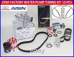 New Lexus Is300 Gs300 All Oem Factory Complete Timing Belt Water Pump Kit 13 Pcs