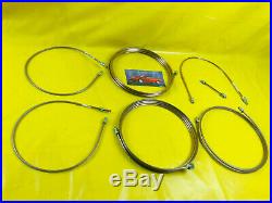 New XXL Complete Set Kunifer Brake Line Vauxhall Calibra with ABS Break Cable