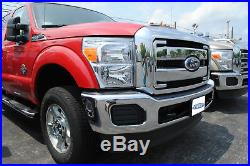 OEM 2011-2015 Ford Super Duty XLT Lariat Chrome Grille Grill Complete Genuine