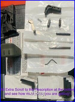 OEM Glock 19 Gen 3 Slide Complete + Lower Parts Kit 17 & 19 + Extras PF940C +V2