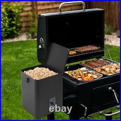Pellet Smoker Hopper Assembly Kit Electric Wood Grill Part Hopper Conversion Set