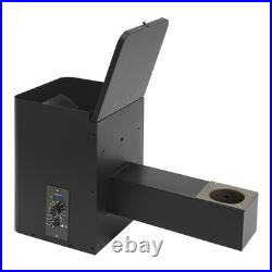 Pellet Smoker Hopper Assembly Kit Electric Wood Grill Part Hopper Conversion Set