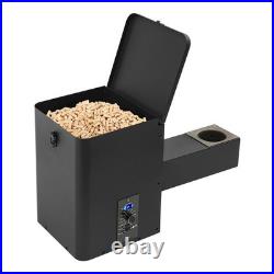 Pellet Smoker Hopper Assembly Kit Electric Wood Grill Part Hopper Conversion Set