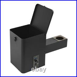 Pellet Smoker Hopper Assembly Kit Electric Wood Grill Part Hopper Conversion Set