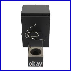 Pellet Smoker Hopper Assembly Kit Electric Wood Grill Part Hopper Conversion Set
