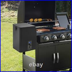 Pellet Smoker Pellet Hopper Assembly Kit Electric Wood Pellet Smoker Grill Part