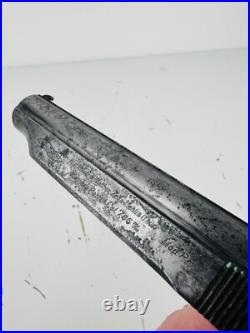 Pre WWII Walther PP Zella-Mehlis (Thur) Parts Kit With Complete Slide Barrel