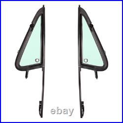 Precision Parts Complete Green Glass Window Vent Pair Kit Chevy C10 81-87